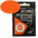染料 DYLON-ダイロン- ニューマルチ 39.タンジェリン 07Bf99_