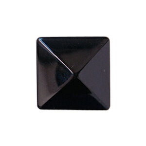 Button - スタッズ風ナイロンボタン（N57） 18mm 09.ブラック 08Bg99_