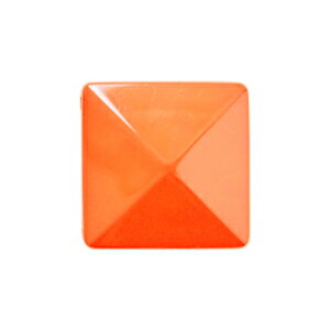 スタッズ風ナイロンボタン（N57） 25mm 35.オレンジ 08Bg99_