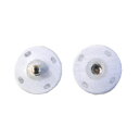 \期間限定10%OFF/ スナップボタン シルクスナップ 25mm 1.白 08Bg99_