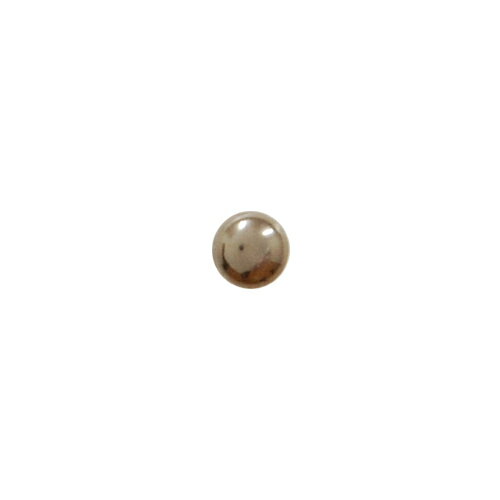ぷっくり無地ミニメタルボタン（AB-4） 8mm AS.アンティークシルバー 08Bg99_