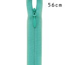 YKK コンシールファスナー 止め(2cc) 56cm 825.アクアグリーン 08Co99_