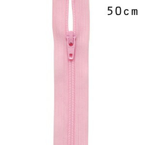 Fasteners - YKK 3コイルファスナー オープン（3CF DAO OP） 50cm 513.ライトピンク 08Co99_