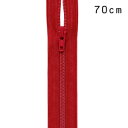 \期間限定10%OFF/ YKK 3コイルファスナー オープン(3CF DAO OP) 70cm 519.スカーレット 08Co99_