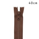 YKK 4ビスロンファスナー 止め(4VS DA C) 40cm 568.ミルクチョコ 08Co99_