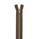 YKK ジーンズ用ファスナー ワイジップ 止め(3YG-GS-C) 14cm ゴールド 569.ミルクチョコブラウン 08Co99_