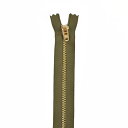 \期間限定20%OFF/ YKK ジーンズ用ファスナー ワイジップ 止め(3YG-GS-C) 20cm ゴールド 565.カーキグリーン 08Co99_(3)