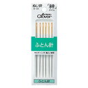 ●内容：6本入●サイズ：太さ 0.97mm×長さ 66.7mm●用途：キルティング地など【商品の詳細】用途・布地に応じて選べる高品質のぬい針です。ふとん針はキルティング地などにおすすめです。ニッケルメッキ後、クロバー独自の先付研磨（先直し）で、針先から0.5mmくらいの所を円すい状に研削し、尖った針先を強化。鋭く、強く、布通りのよい針先にしています。【ご注文前に必ずお読み下さい】・表示価格は1パックの価格です。・ご覧になるディスプレイ環境により、実際のお色と異なる場合がございます。・予告なくパッケージが変更になる場合がございます。・当社の他オンラインショップと在庫を共有しており、注文が確定しても完売・欠品の場合があります。予めご了承下さい。