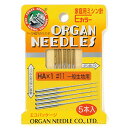 \期間限定10%OFF/ ミシン針 Eカラー針 エコパック家庭用(08-282) HA×1 #11 一般生地用 5本入 08Ac99_