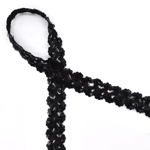 スパンコールブレード（5029） 42.ブラック 07Bd99_