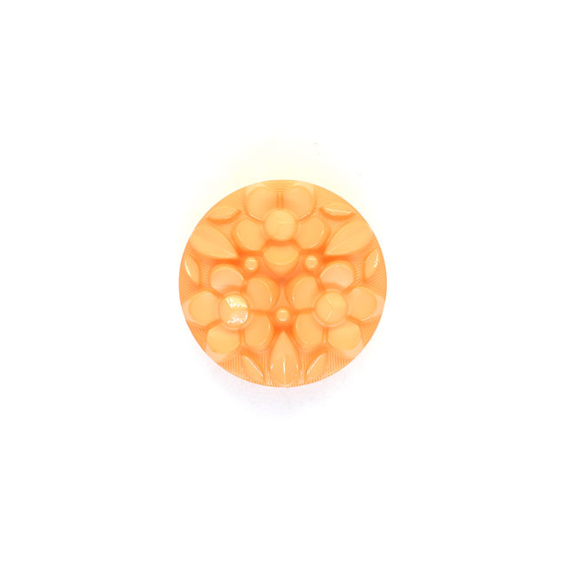 ボタン ナイロンフラワーブーケボタン （4518N） 13mm N943.オレンジ 08Bg99_