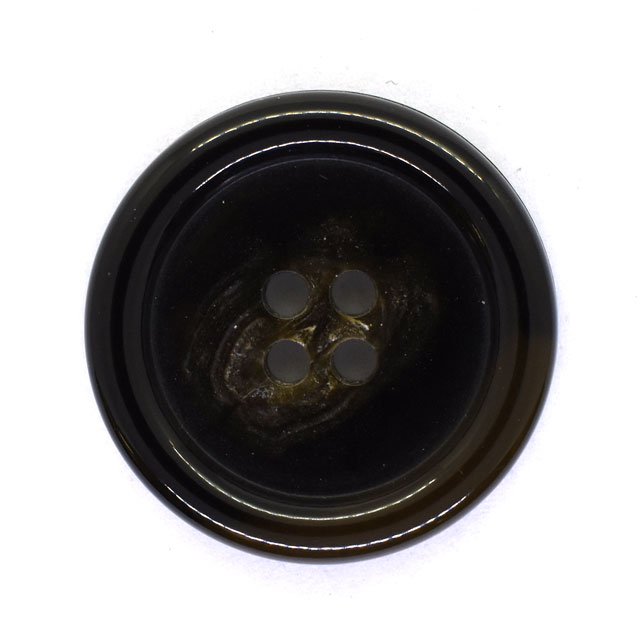 ＼期間限定10%OFF／ 水牛風プラスチックボタン（BAB4507） 29mm 48.焦げ茶 08Bg99_