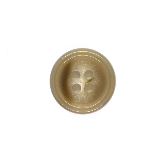水牛風プラスチックボタン（BAB4507） 18mm 42.ベージュ 08Bg99_