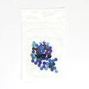 \期間限定10%OFF/ ドール用 2つ穴 プラボタン 4mm 60個入 ブルー系 06Ab99_