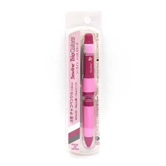 Sewline-ソーライン- 3色チャコペンシル トリオカラーズ 線幅0.9mm（50030） 06Bg99_