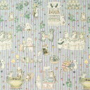 \期間限定10%OFF/ 生地 22fabric -ニャンニャンファブリック- 8th collection ジャムラボ/綿麻シーチング(DP4440) 3B.パープル 09Ae04_