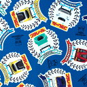 生地 プラレール リース/オックス(G6128) 1A.ブルー 09Ae99_