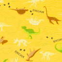 生地 リップルプリント 恐竜（38130