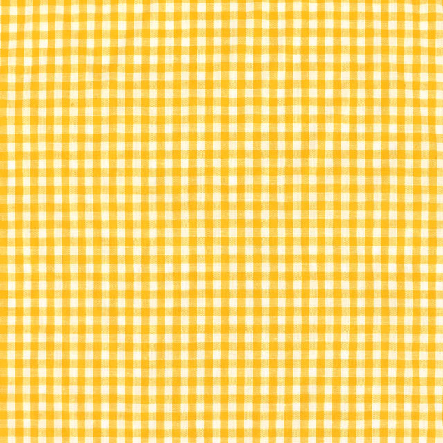 ＼期間限定10％OFF／ 生地 ギンガムチェック 3mm角（G1001L） YE.イエロー 09Bk22_