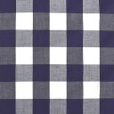 \期間限定20%OFF/ 生地 ギンガムチェック(240014-8) 807.ネイビー 09Bk22_