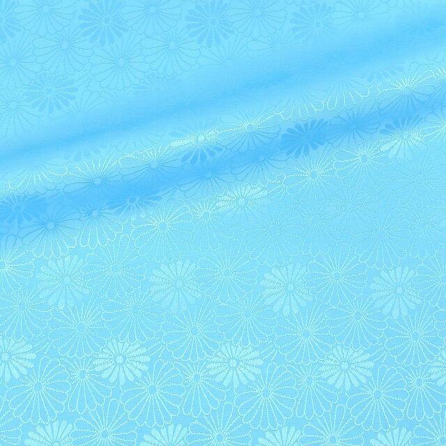 生地 地紋織 紋菊 12.水色 (H)_k4_