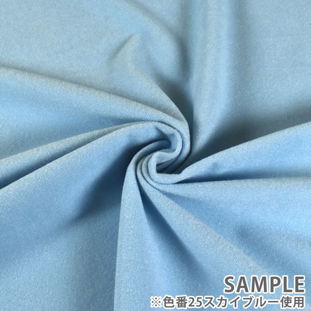 生地 クリスタルトイニット（AD17520S） 2.ブルーグレー 09Bl24_
