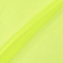\期間限定20%OFF/ 生地 ポリエステルオーガンジー(2440) 169.ネオンイエロー 10Bg11_