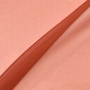 \期間限定20%OFF/ 生地 ポリエステルオーガンジー(2440) 416.バーントシェンナ 10Bg11_