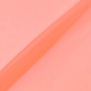 \期間限定20%OFF/ 生地 ポリエステルオーガンジー(2440) 421.ネオンサーモン 10Bg11_