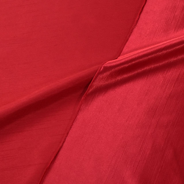 生地 バックサテンシャンタン（001） 6.えんじ 10Ae08_