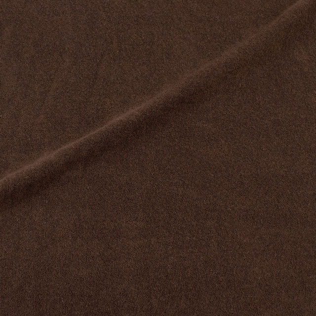 生地 T/C40ニットパイル（131） 8.チョコレート 09Bo32_