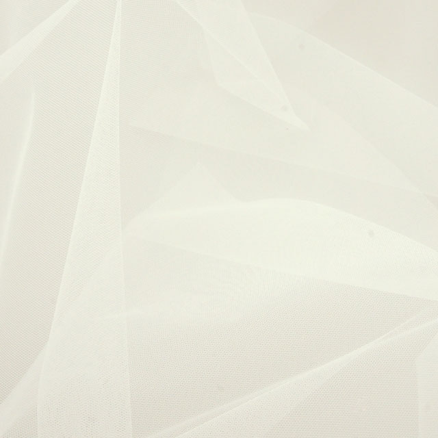 生地 ハイゲージチュール （035-1017） C231.オフホワイト 10Ab03_