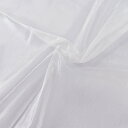 \期間限定20%OFF/ 生地 ナイロンオーガンジー(6000TN) KW.白 10Bg10_