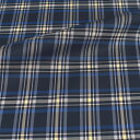 \期間限定20%OFF/ 裏地 ミラクルチェック(8010) 6.ブルー×グレー 09Cx49_
