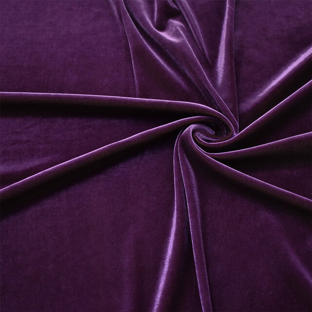 生地 2wayベロア （912） 20.パープル 10Bm18_