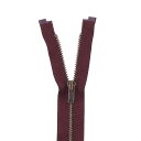 YKK メタルファスナー(3GKB DA OP) アンティークゴールド オープン 100cm 864.マルーン 08Co99_