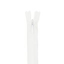 YKK コンシールファスナー 止め(2cc) 70cm 501.白 08Co99_(3)
