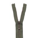 YKK メタルファスナー(3GKB DNDBL C) アンティークゴールド 止め 20cm 566.モスグリーン 08Co99_