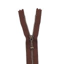 YKK メタルファスナー(3GKB DNDBL C) アンティークゴールド 止め 20cm 625.ミルクチョコ 08Co99_