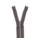 YKK メタルファスナー YZiP(3Y DA C) シルバー 止め 20cm 034.ストーングレー 08Co99_