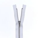 YKK メタルファスナー YZiP(3Y DA C) シルバー 止め 30cm 501.白 08Co99_