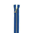 YKK メタルファスナー(3G DNDBL C) ゴールド 止め 15cm 558.瑠璃紺 08Co99_