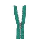 \期間限定20%OFF/ YKK メタルファスナー YZiP(3Y DA OP) シルバー オープン 60cm 540.グリーン 08Co99_
