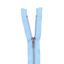 \期間限定20%OFF/ YKK メタルファスナー YZiP(3Y DA OP) シルバー オープン 60cm 542.アイスブルー 08Co99_