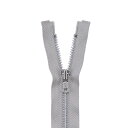 \期間限定20%OFF/ YKK メタルファスナー YZiP(4Y DA OP) シルバー オープン 60cm 576.アイスグレー 08Co99_