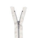 \期間限定20%OFF/ YKK メタルファスナー YZiP(4Y DA OP) シルバー オープン 60cm 841.オフ 08Co99_