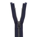 YKK メタルファスナー エクセラ(5SGWH DALH MR) アンティークシルバー 逆開オープン 100cm 169.ディープネイビー 08Co99_(3)
