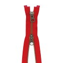 YKK メタルファスナー(5RGMKB DALH MR) アンティークゴールド 逆開オープン 100cm 519.スカーレット 08Co99_