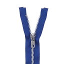 \期間限定20%OFF/ YKK メタルファスナー YZiP(5Y DA OP) シルバー オープン 60cm 558.瑠璃紺 08Co99_(3)