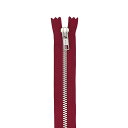 \期間限定20%OFF/ YKK メタルファスナー YZiP(5Y DA C) シルバー 止め 60cm 527.ボルドー 08Co99_(3)